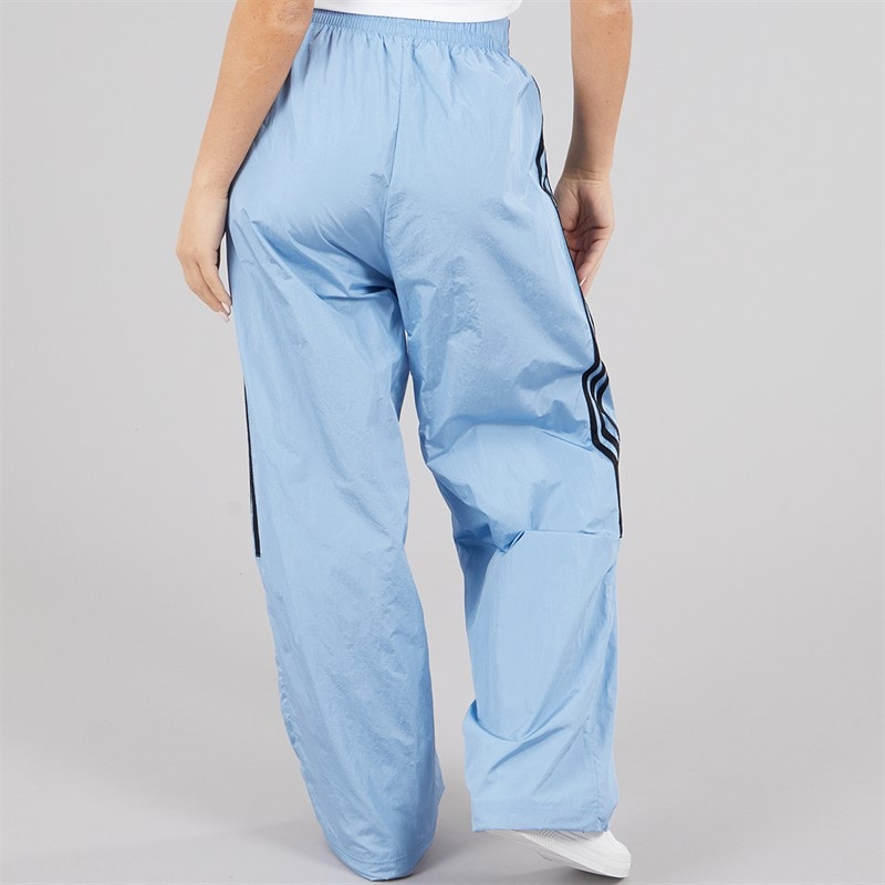 adidas Originals Womens Adicolour Teamgeist Oversized Woven Track Pants Ash Blue - Image 2