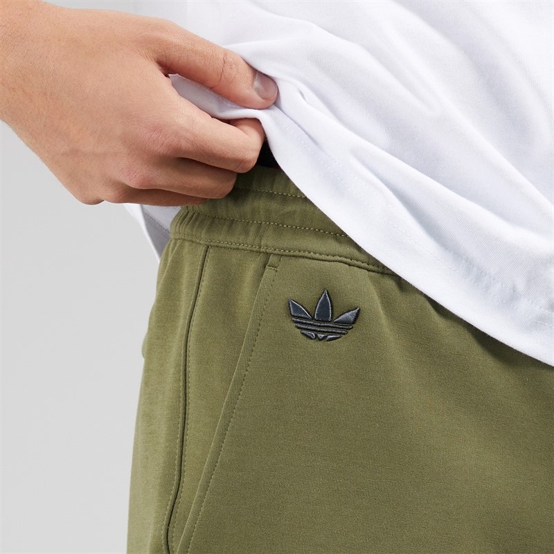 adidas Originals Mens Adicolor Neuclassics Shorts Focus Olive - Image 5