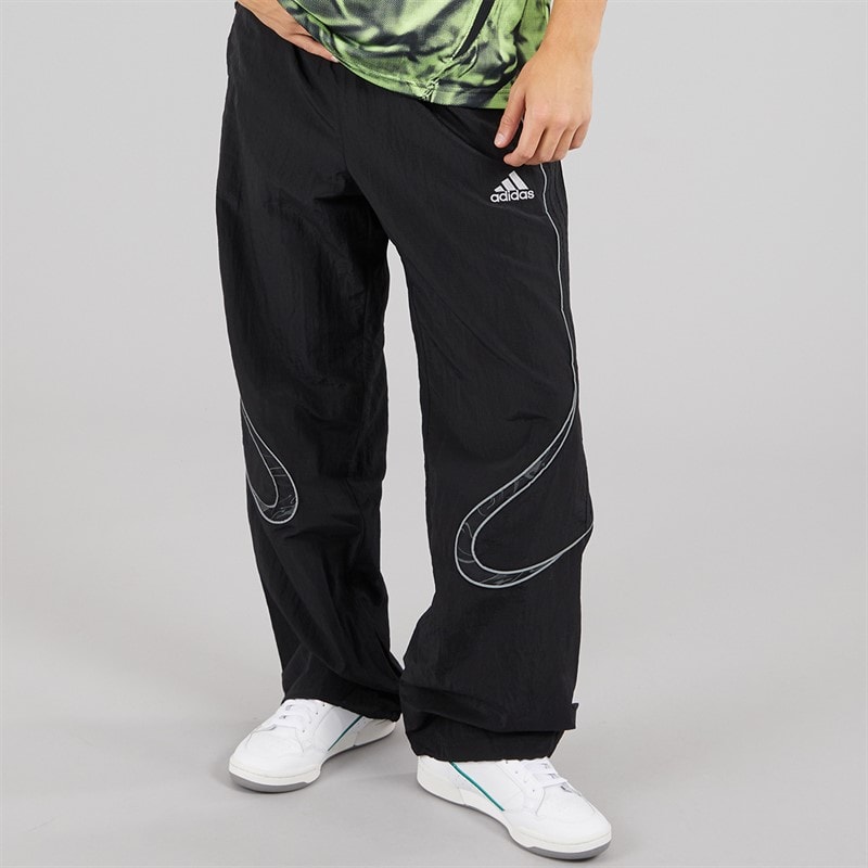 adidas Originals Mens Adilenium Season 4 Teamgeist Track Pants Black