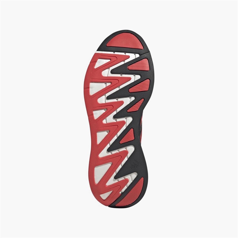 adidas Originals Mens Adizero Aruku Trainers Core Black/Grey Six/Bright Red - Image 2