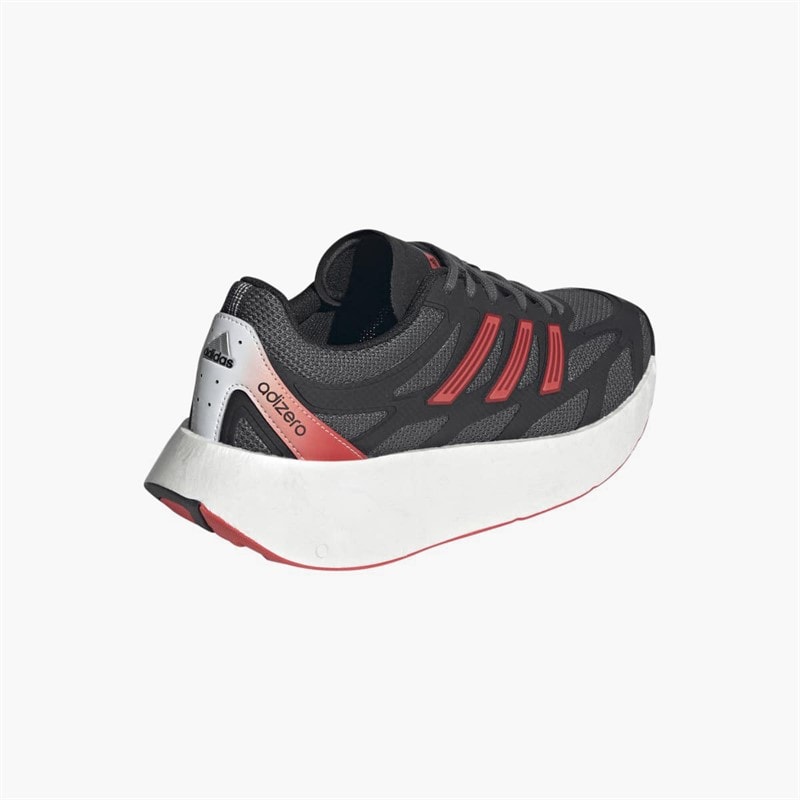 adidas Originals Mens Adizero Aruku Trainers Core Black/Grey Six/Bright Red - Image 3