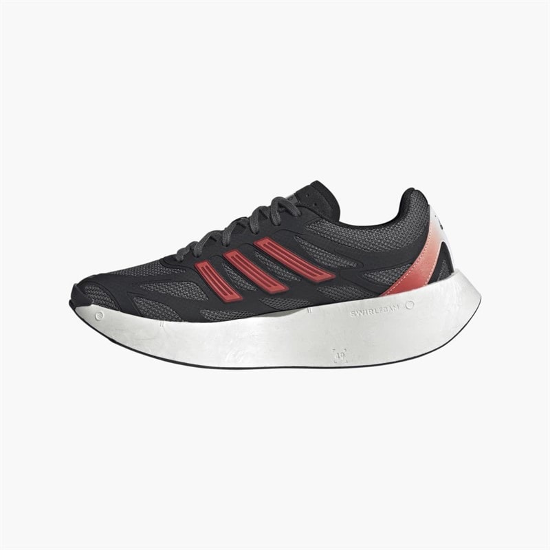 adidas Originals Mens Adizero Aruku Trainers Core Black/Grey Six/Bright Red - Image 5