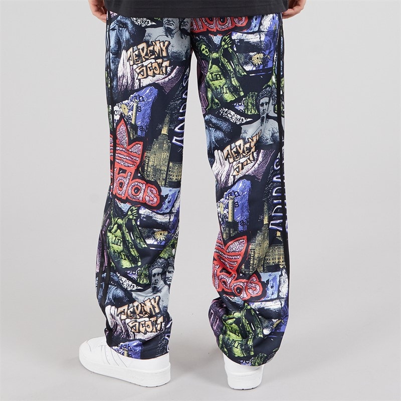 adidas Originals Mens X Jeremy Scott All Over Print Track Pants Multicolor - Image 2