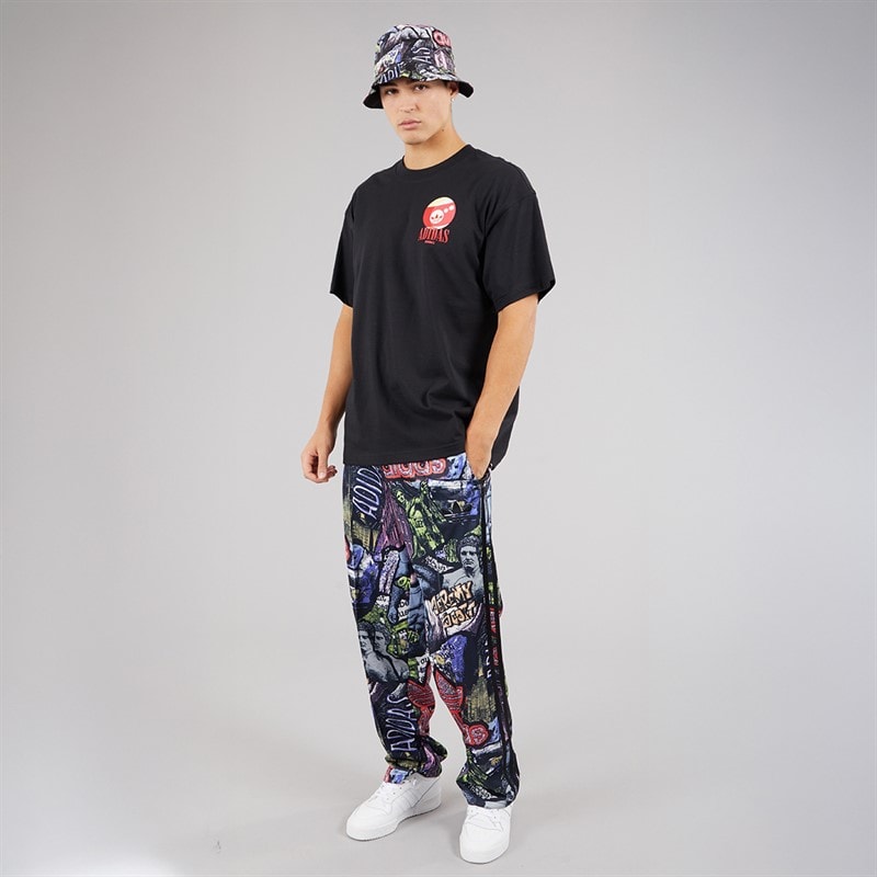 adidas Originals Mens X Jeremy Scott All Over Print Track Pants Multicolor - Image 4