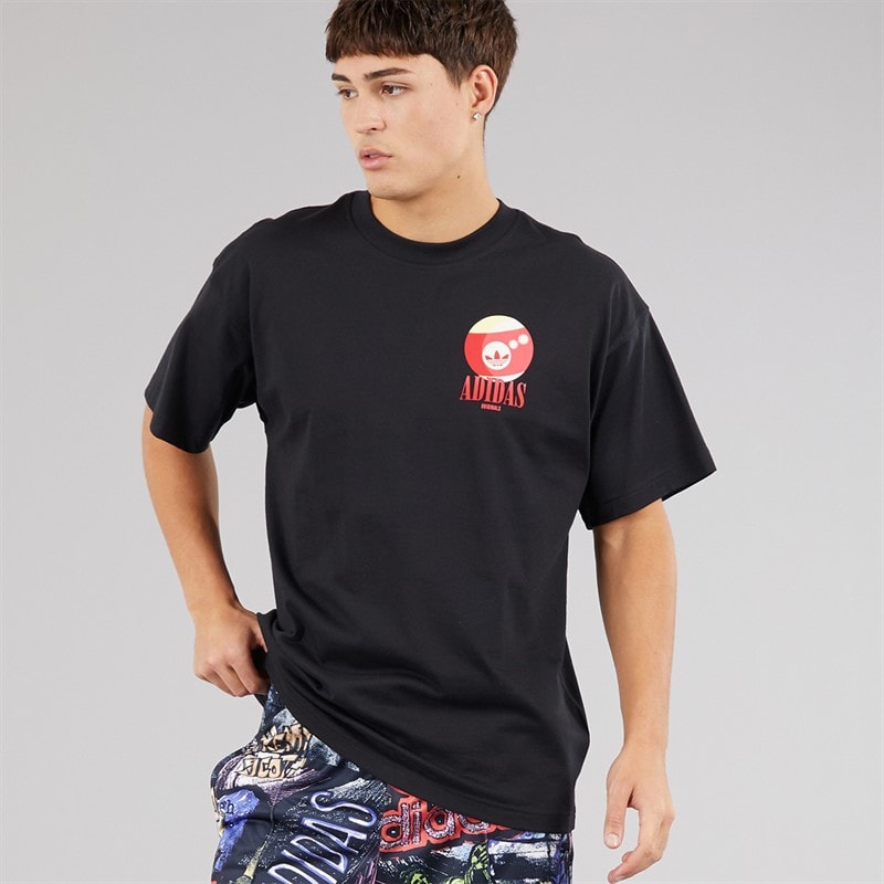 adidas Originals Mens X Jeremy Scott All Over Print Track Pants Multicolor - Image 5