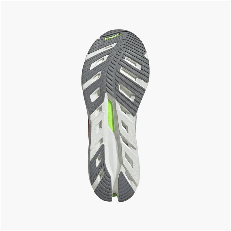 adidas Originals Mens Adistar HRMY Trainers Lime Burst/Grey/Semi Lucid Red - Image 2
