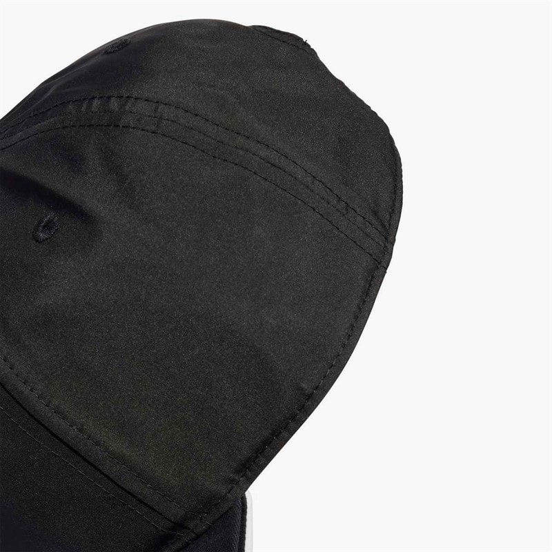 adidas Originals Mens Double Visor Cap Black/White - Image 3