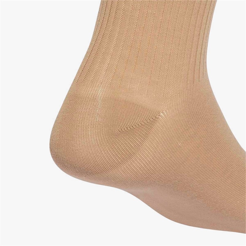 adidas Originals Mens Everday Icons Two Pack Crew Socks Warm Sandstone/Earth Strata - Image 3