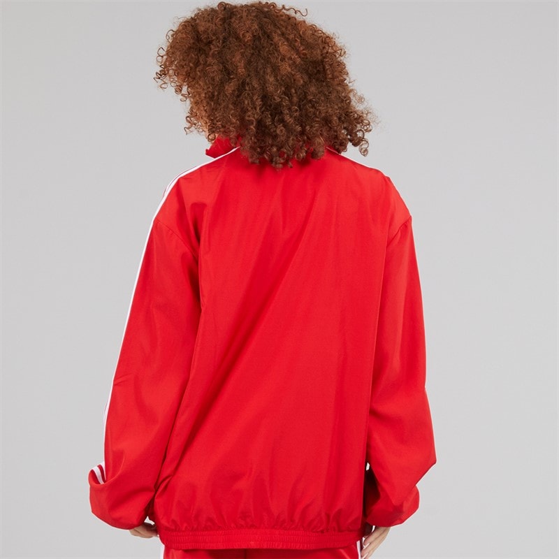 adidas Originals Womens Firebird Oversized Track Top Better Scarlet - Image 2