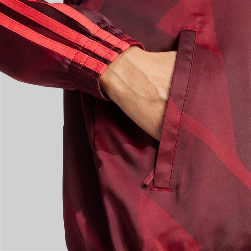adidas Originals Womens DFB Germany Track Top Tech Copper Blue - Image 3