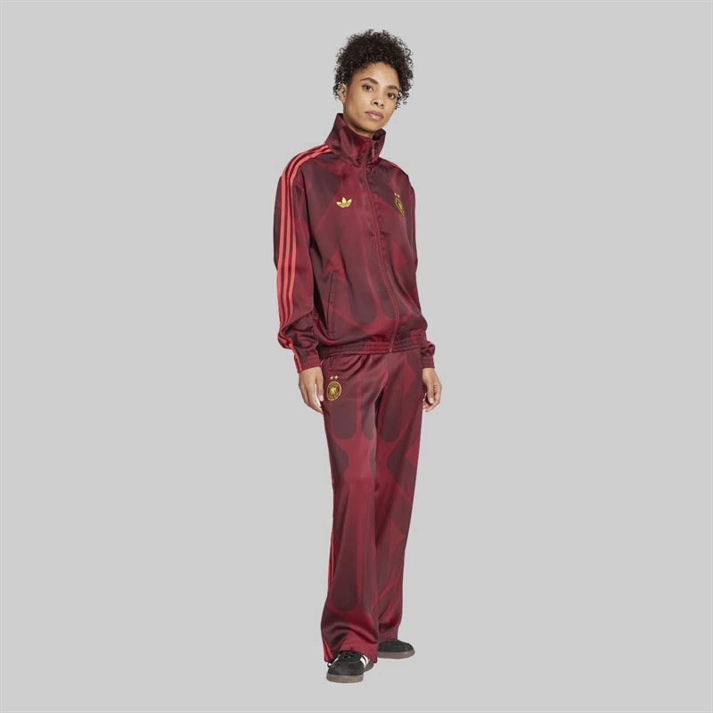 adidas Originals Womens DFB Germany Track Top Tech Copper Blue - Image 5