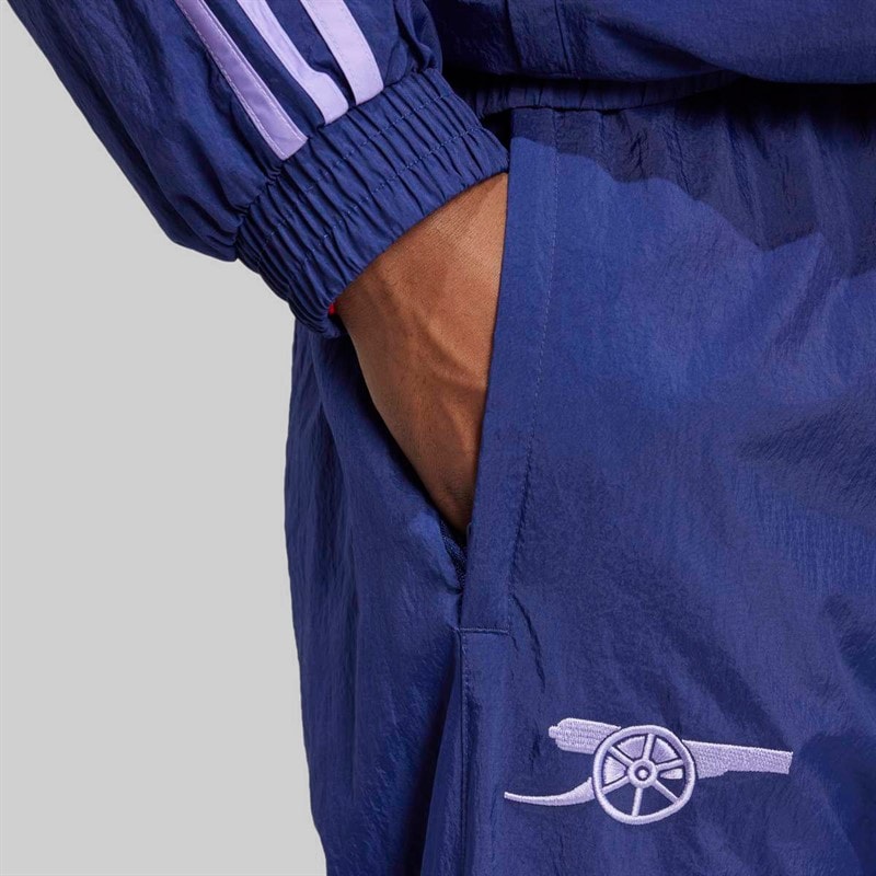 adidas Originals Mens AFC Arsenal FC Originals Track Pants Night Sky - Image 4