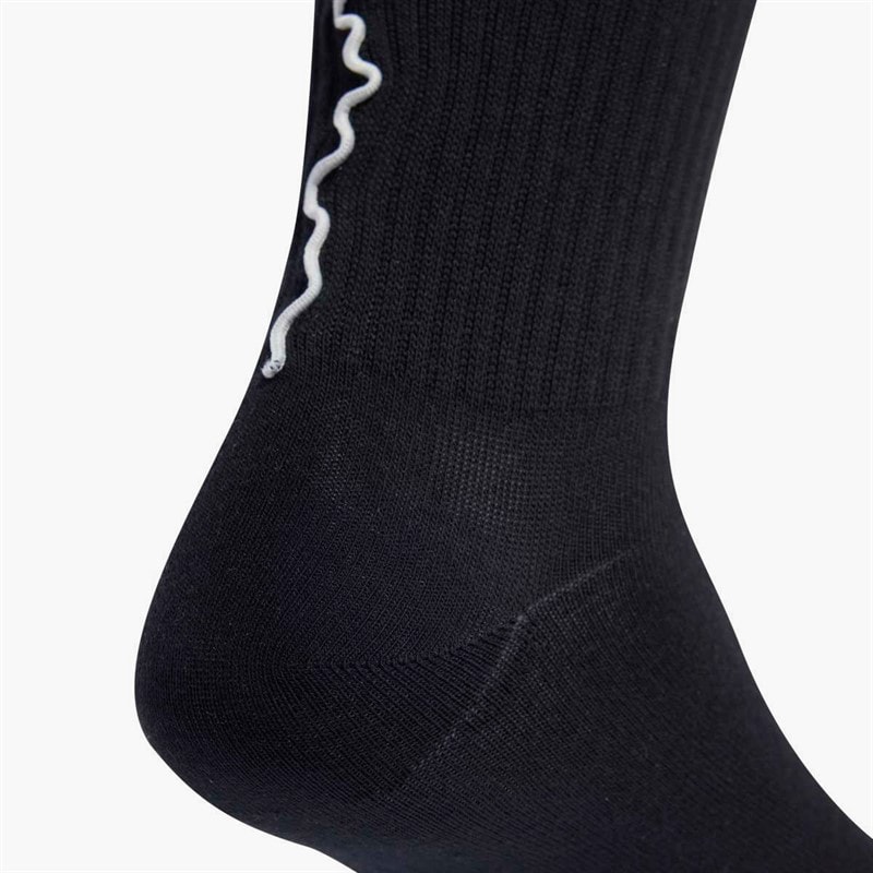 adidas Originals  Ruffle Two Pack Crew Socks White/Black - Image 3