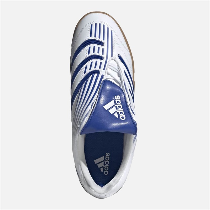 adidas Originals Mens Predator Sala Trainers Cloud White/Royal Blue/Gum - Image 4