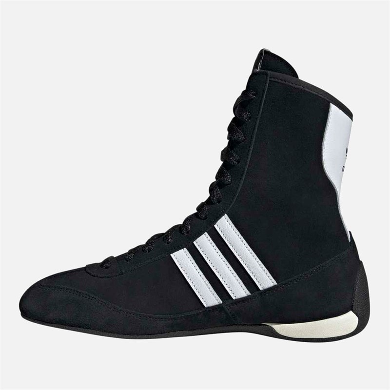 adidas Originals Womens Rasant Mid Trainers Core Black/Cloud White/Off White - Image 5