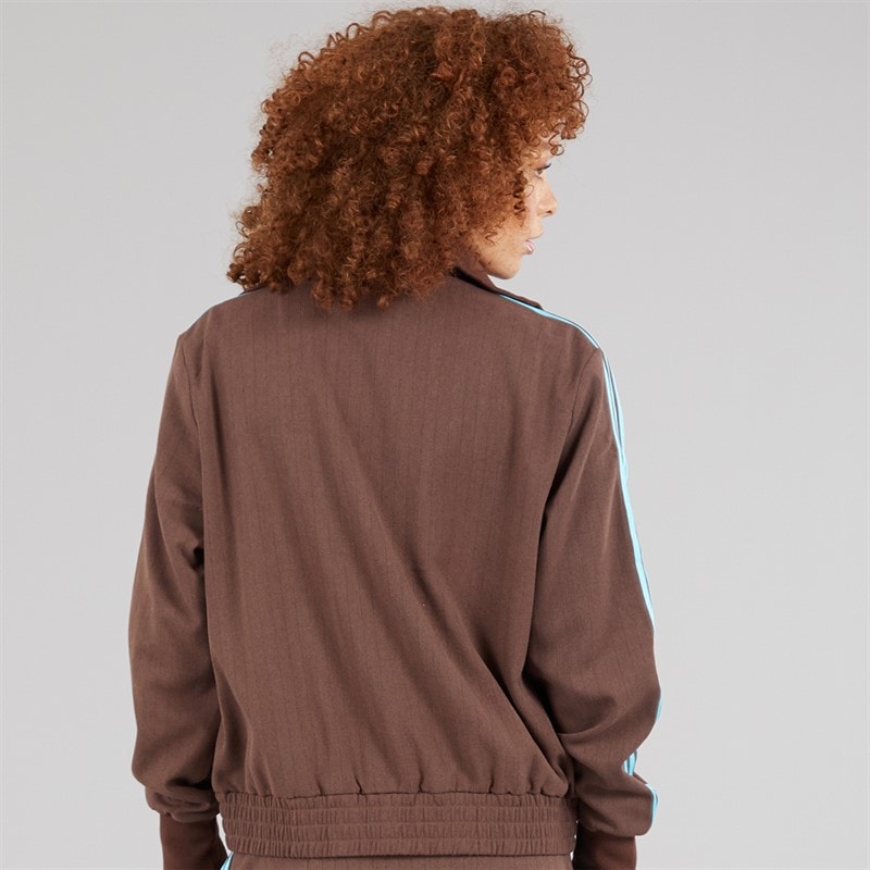adidas Originals Womens Tailored Full Zip Track Top Auburn - Image 2