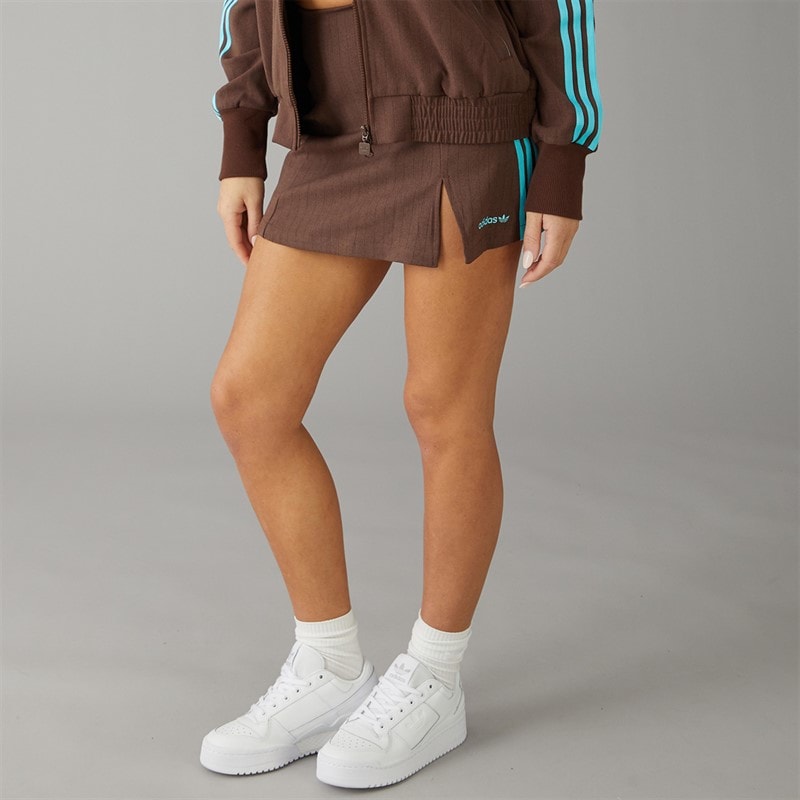 adidas Originals Womens Tailored Skirt Auburn - Image 3