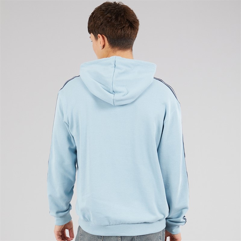 adidas Originals Mens RFEF Spain Trefoil Hoodie Ash Grey - Image 2