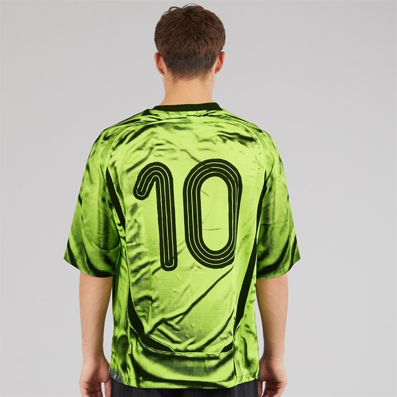 adidas Originals Mens Adilenium Season 4 Teamgeist Printed Jersey Pulse Lime - Image 2