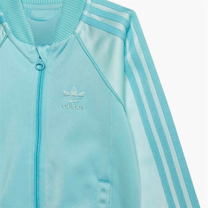 adidas Originals Infant Superstar Adicolor Tracksuit Easy Mint - Image 3