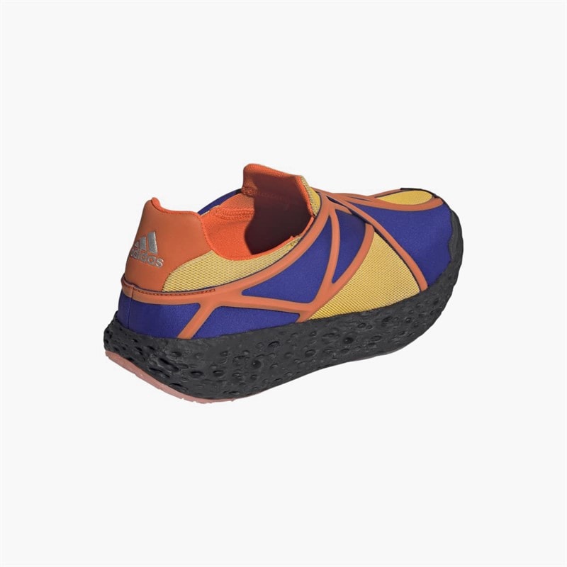 adidas Originals Mens Zponge Flux Trainers Crew Yellow/Impact Orange/Carbon - Image 3