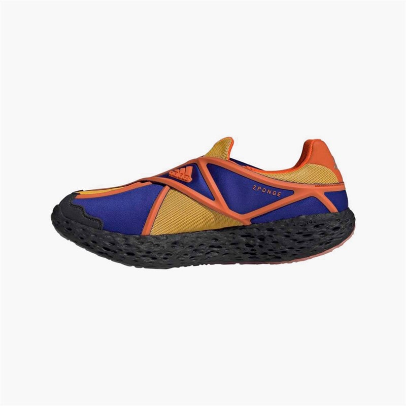 adidas Originals Mens Zponge Flux Trainers Crew Yellow/Impact Orange/Carbon - Image 5