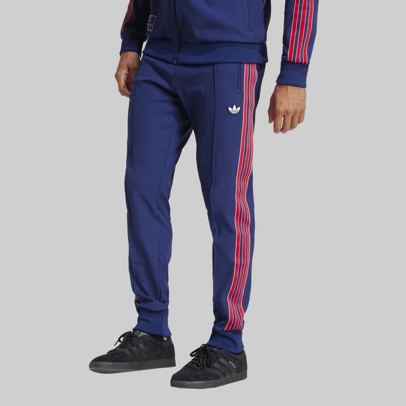adidas Originals Mens AFC Arsenal FC Terrace Icons Track Pants Night Sky - Image 2