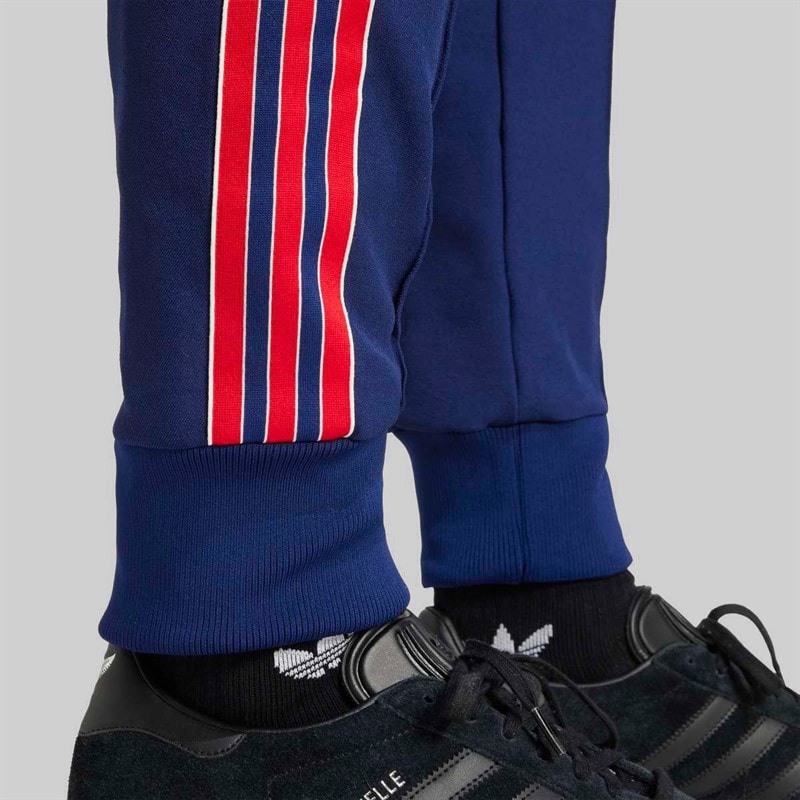 adidas Originals Mens AFC Arsenal FC Terrace Icons Track Pants Night Sky - Image 5