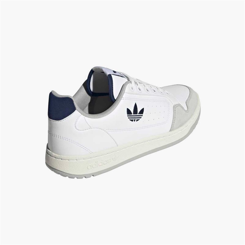 adidas Originals Mens NY 90 Trainers Cloud White/Dark Blue/Grey Two - Image 3