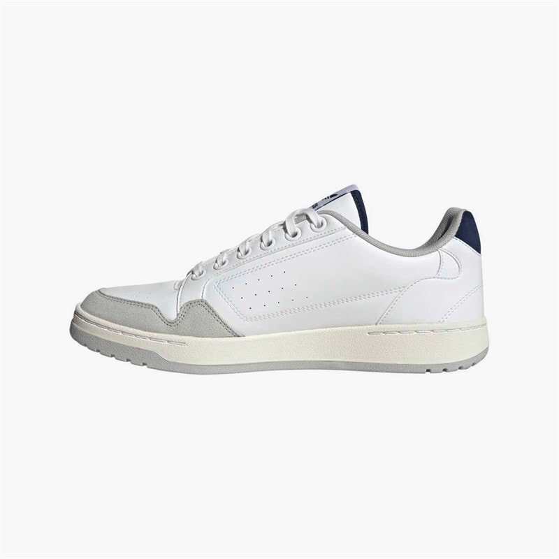 adidas Originals Mens NY 90 Trainers Cloud White/Dark Blue/Grey Two - Image 5