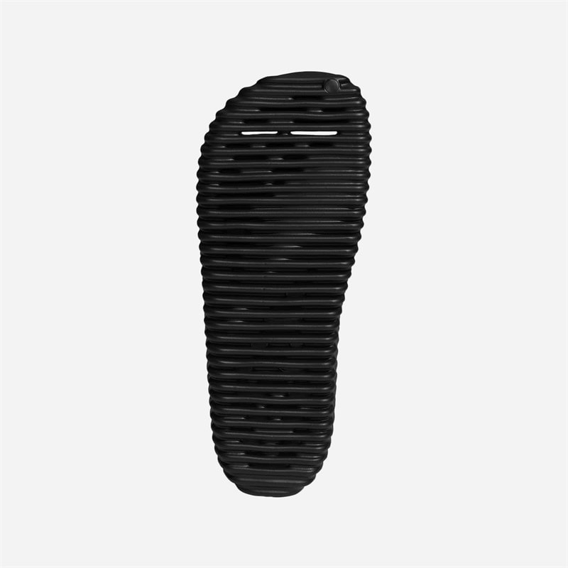 adidas Originals Mens Adilette 25 Slides Black/Core Black/Carbon - Image 2