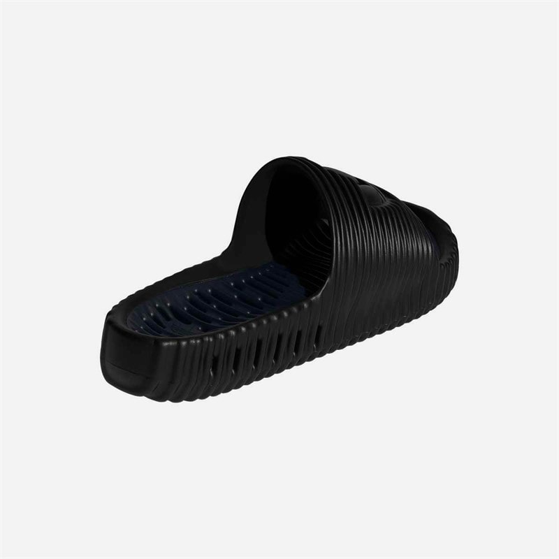 adidas Originals Mens Adilette 25 Slides Black/Core Black/Carbon - Image 3