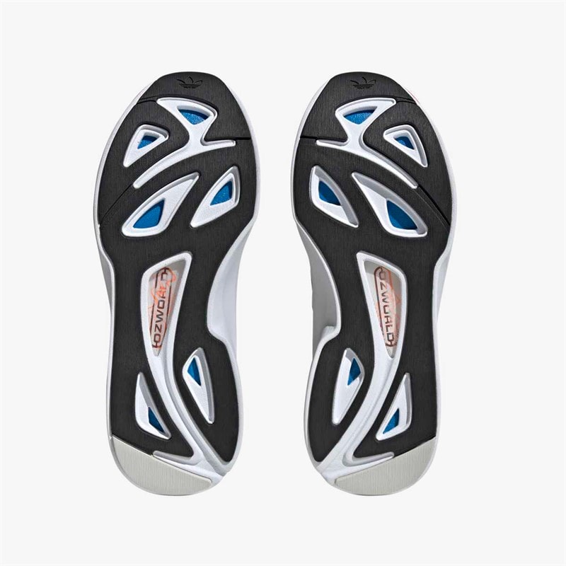 adidas Originals Mens Ozmorph Trainers Cloud White/Bright Blue/Core Black - Image 2