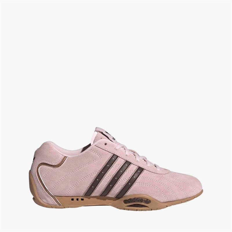 adidas Originals Womens Adiracer Lo Trainers Almost Pink/Dark Brown/Pink - Image 1