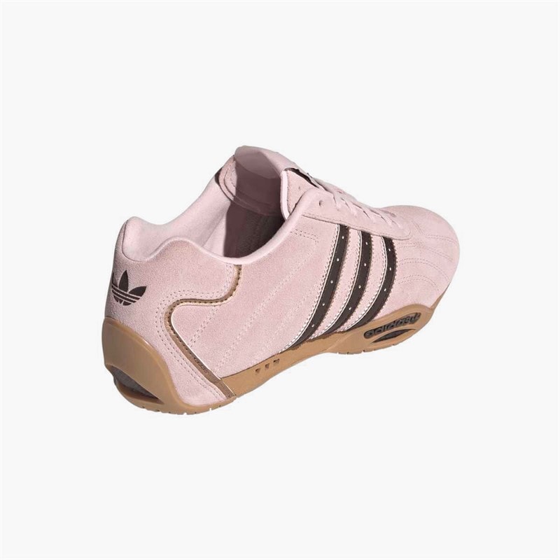 adidas Originals Womens Adiracer Lo Trainers Almost Pink/Dark Brown/Pink - Image 3