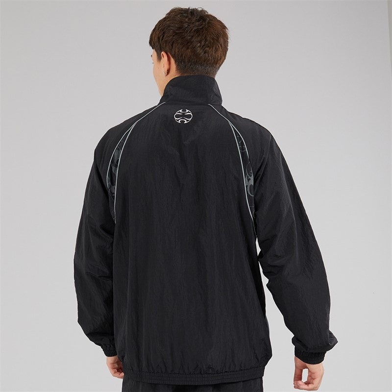 adidas Originals Mens Adilenium Season 4 Teamgeist Track Top Black - Image 2