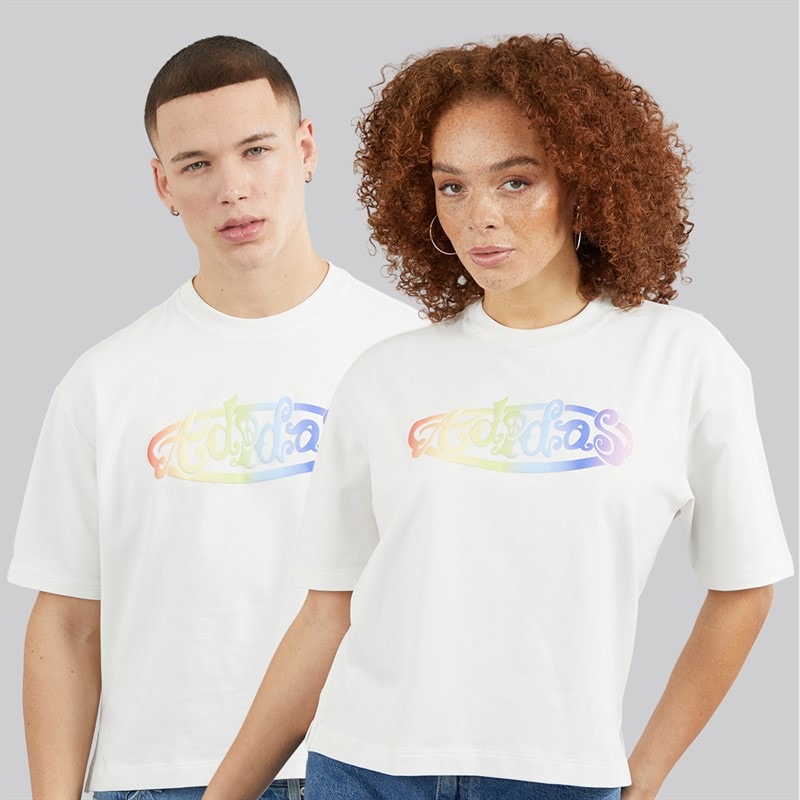 adidas Originals adidas X Jeremy Scott Graphic T-Shirt Cloud White