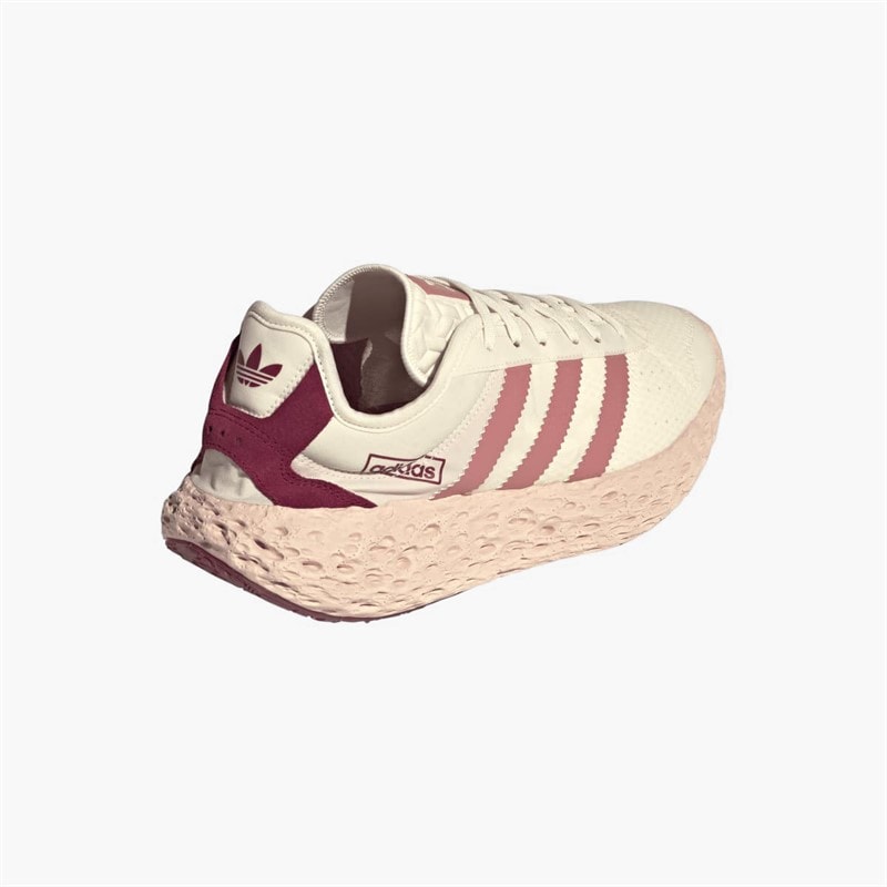 adidas Originals Zponge Trainers Off White/Ash Pink/Collegiate Burgundy - Image 3