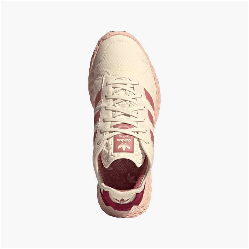 adidas Originals Zponge Trainers Off White/Ash Pink/Collegiate Burgundy - Image 4