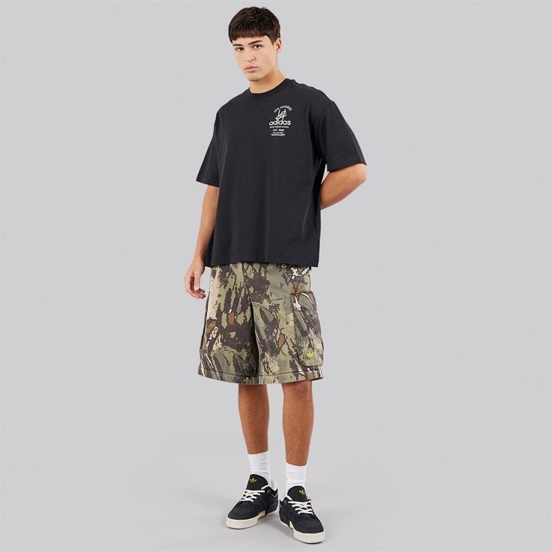 adidas Originals Mens Zip Off Cargo Pants Multicolor/Orbit Green - Image 5