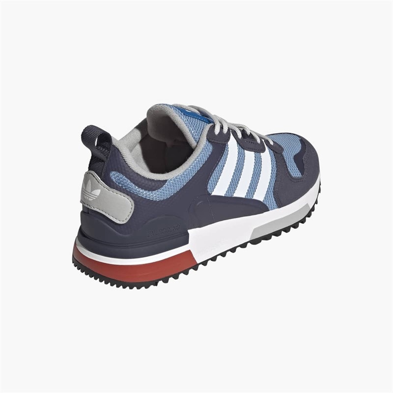 adidas Originals Junior ZX700 HD Trainers Team Light Blue/Cloud White/Shadow Navy - Image 3