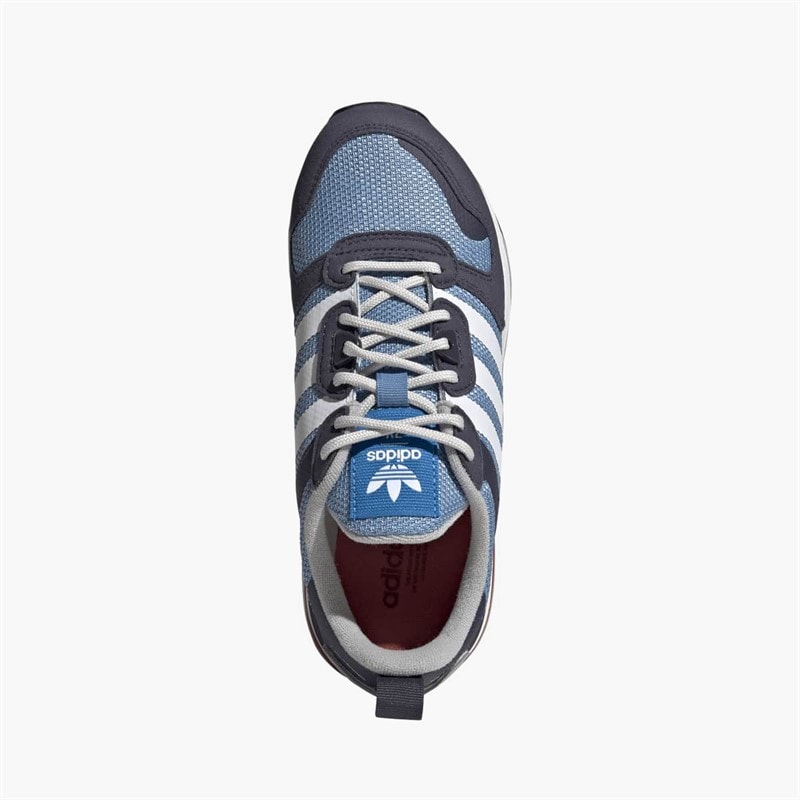 adidas Originals Junior ZX700 HD Trainers Team Light Blue/Cloud White/Shadow Navy - Image 4