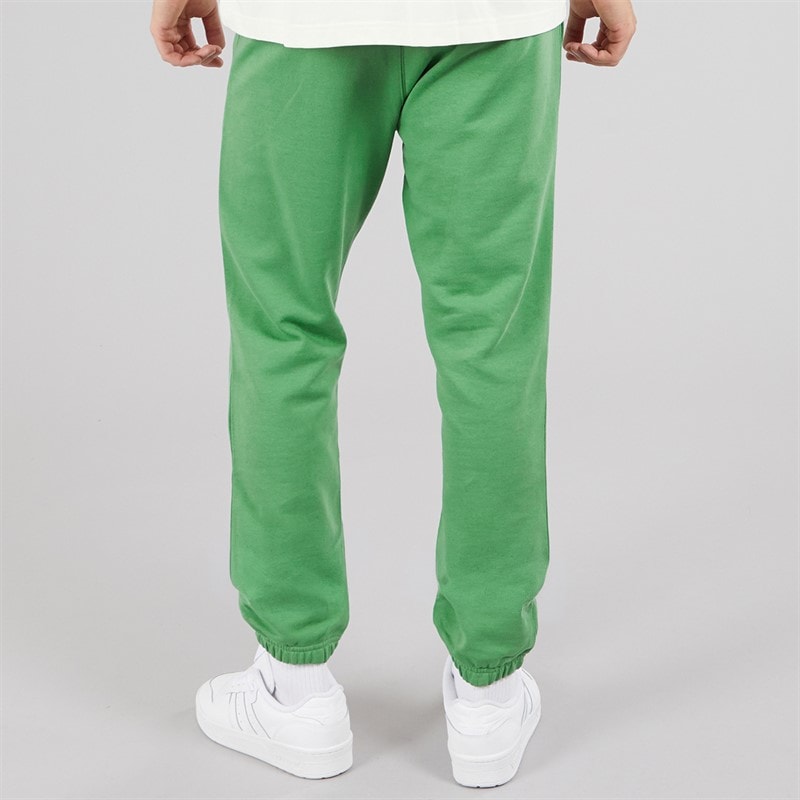 adidas Originals Mens Trefoil Essentials Joggers Preloved Green - Image 2