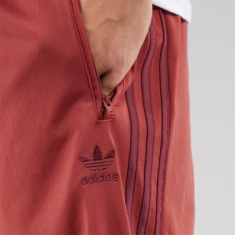 adidas Originals Mens Adicolor Classics Trefoil Firebird Track Pants Preloved Ruby - Image 3