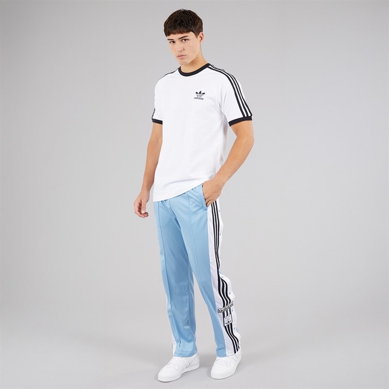 adidas Originals Mens Adicolor Classics 3-Stripes T-Shirt White - Image 4