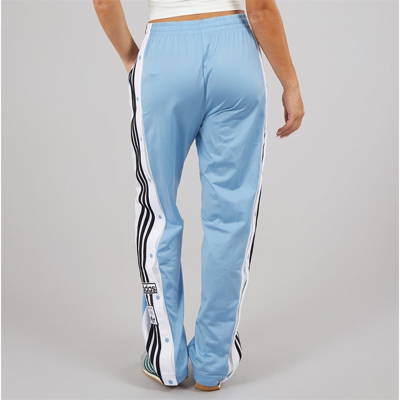 adidas Originals Womens Adibreak 3-Stripes Popper Track Pants Ash Blue/Black - Image 2