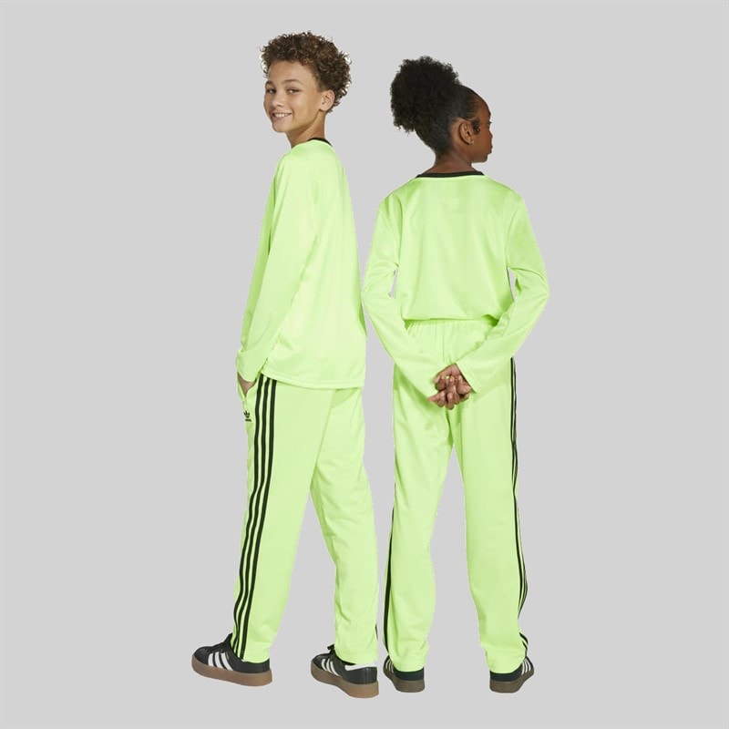 adidas Originals Junior Adicolor Firebird Track Pants Signal Green - Image 4