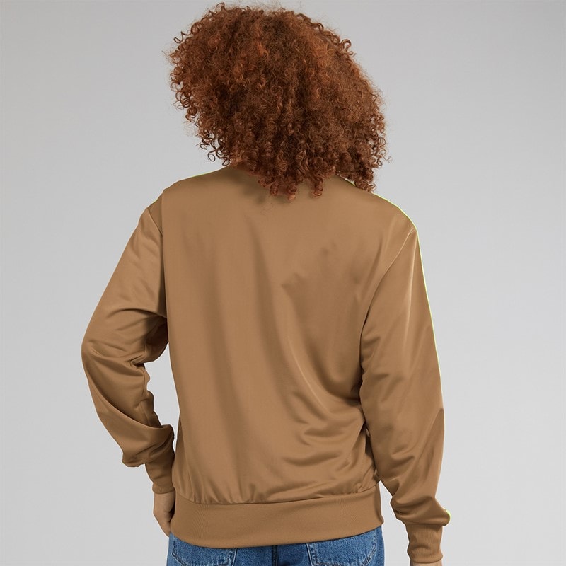 adidas Originals Womens Adicolor Classics Firebird Loose Fit Track Top Cardboard/Signal Green - Image 2