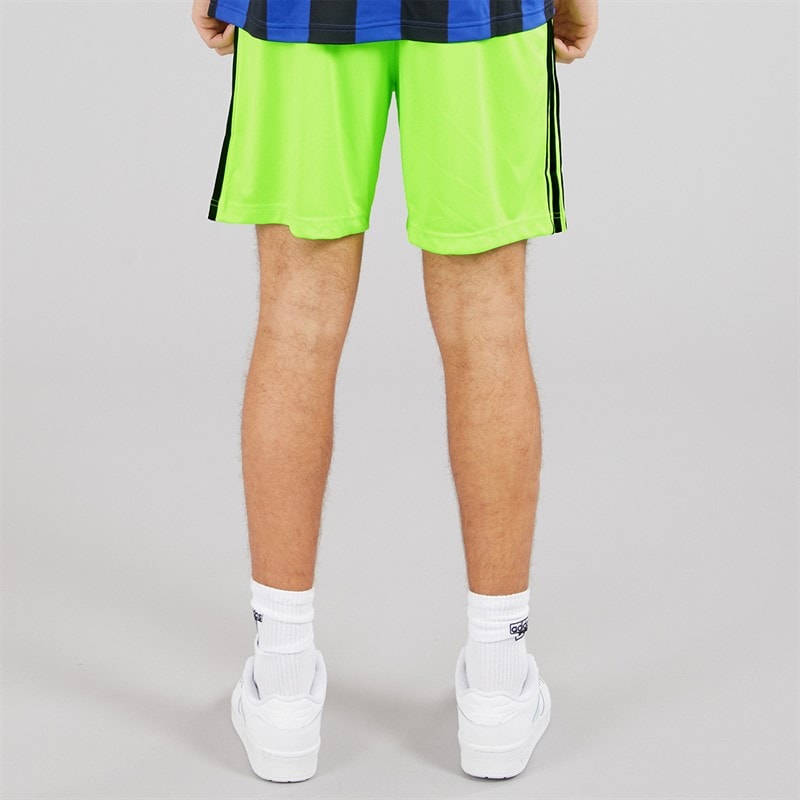 adidas Originals Mens Adicolor Teamgeist Shorts Signal Green/Black - Image 2