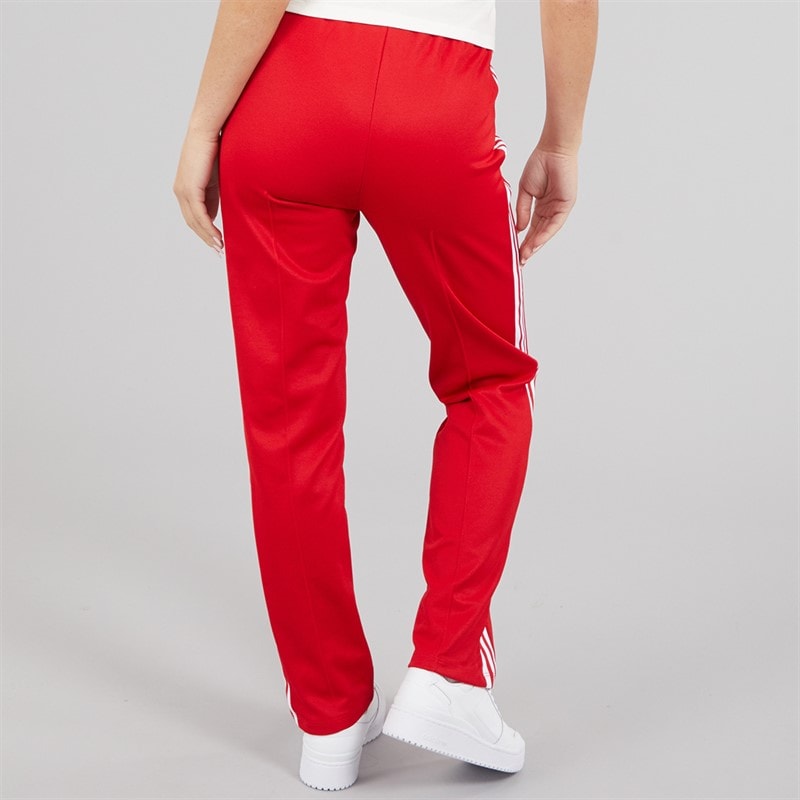 adidas Originals Womens Adicolor Classics Beckenbauer Track Pants Better Scarlet/White - Image 2
